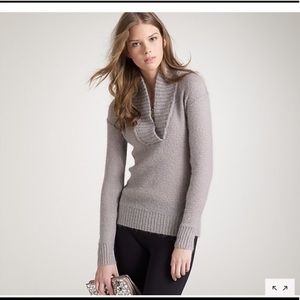 J Crew shawl popover knit sweater NWT